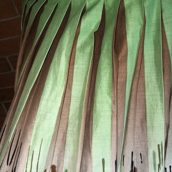 💚BCBGMAXAZARIA💚COLOR BLOCK PLEATED DRESS💚 - Picture 6 of 8